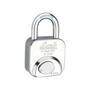 LXINDIA Lock Link Hi Tech 57mm Padlock 3 Silver Keys with Hi Tech Nickle