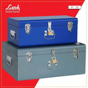 LXINDIA Lock Link PT 30mm New Brass Lock with Hardened Shackle and 3 Brass Key