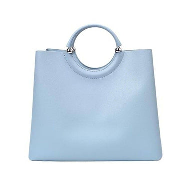 LXINDIA Bag Lino Perros Women's Artificial Leather Satchel (Blue)