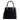 LXINDIA Bag Lino Perros Women's Faux Leather Handbag (Black)