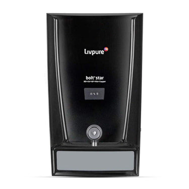 LXINDIA water purifier Livpure Bolt Star Water Purifier for home (Black)