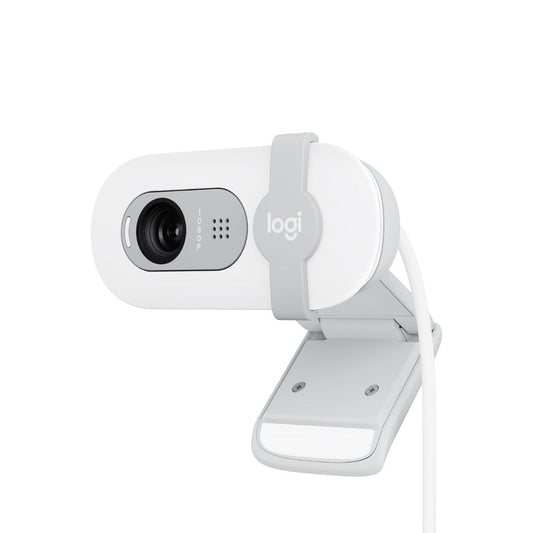 LX INDIA Webcam Logitech Brio 100 Full HD Webcam for Meetings and Streaming, Auto-Light Balance