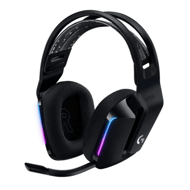 LXINDIA headphone LOGITECH G733 Wireless Headset (Black)