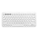 LXINDIA Keyboards Logitech K380 Multi-Device Bluetooth Keyboard (Off-White)