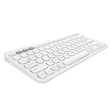 LXINDIA Keyboards Logitech K380 Multi-Device Bluetooth Keyboard (Off-White)