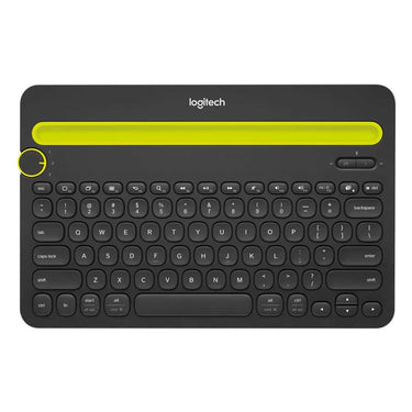 LXINDIA Keyboards Logitech K480 Bluetooth Multi-Device Keyboard (Black)