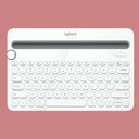 LXINDIA Keyboards Logitech K480 Bluetooth Multi-Device Keyboard (White)