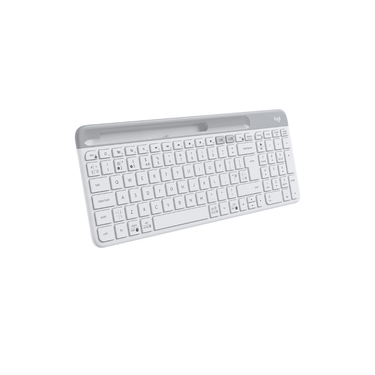 LXINDIA Keyboards Logitech K580 Slim Wireless Keyboard ( white)