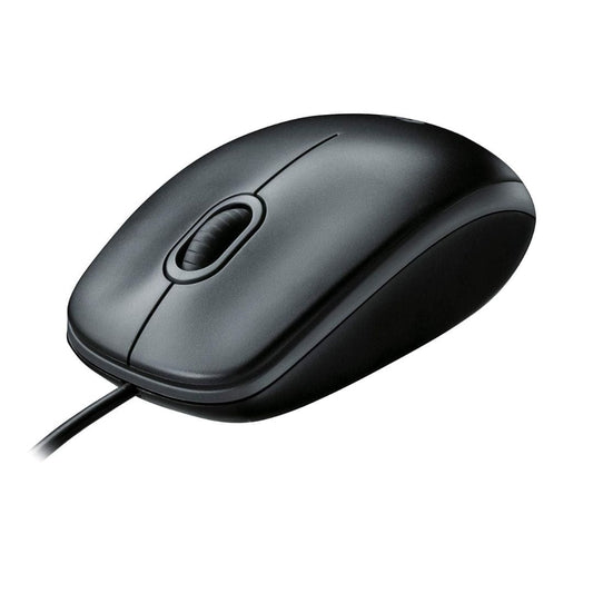 LX INDIA Mice Logitech M100r Wired USB Mouse (Black)