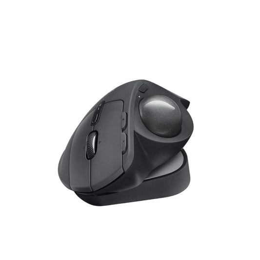 LX INDIA Mice Logitech MX Ergo S Advanced Wireless Trackball Mouse Black