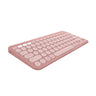 LXINDIA Keyboards Logitech Pebble Keys 2 K380s Keyboard (Tonal Rose)