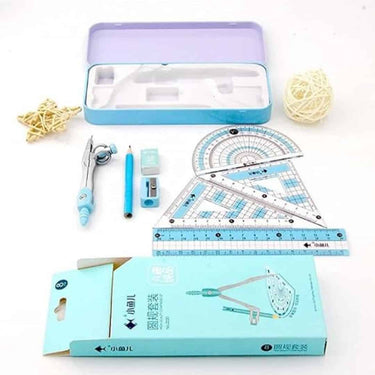 LXINDIA Instrument Box Lohang Drawing Tools Math Geometry Kit