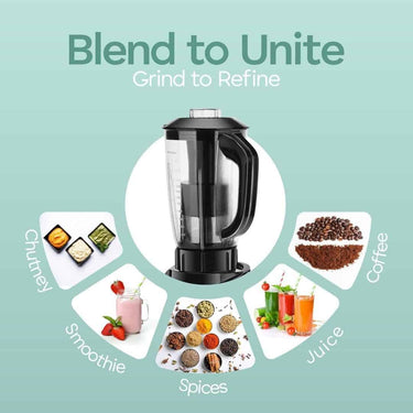 LXINDIA Grinders Longway Orion 900 Watt Juicer Mixer Grinder (Black, 4 Jars)