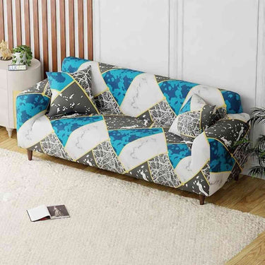 LXINDIA sofa cover Lukzer Universal 3 Seater Sofa Cover with Pillow case