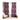 LX INDIA Curtains Wine Lush Decor 270 GSM Premium Room Darkening Curtains with Tie Back and Diamond Eyelets Set of 2 Panels  Wine)