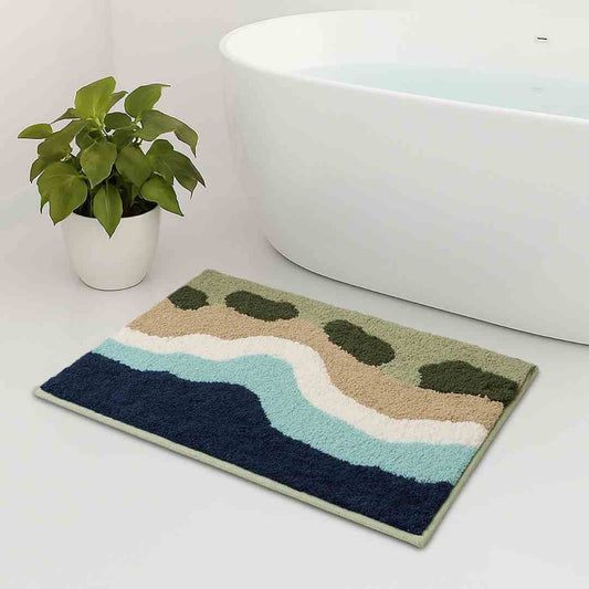 LXINDIA Mats Cloud Luxe Home Bath Mat Canada Cloud Super Soft Anti Slip Washable Door Mats