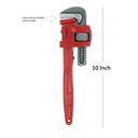 LXINDIA pipe wrenchers LWVAX Heavy Duty 10inch Straight Pipe Wrench