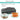 LX INDIA Containers Magnus Vivid Glass Lunch Box with Flat Pouch and Fixed Clip (Transparent)