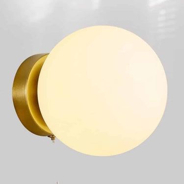 LXINDIA Fancy Lights Mahganya Corded Electric Wall lamp (Golden)