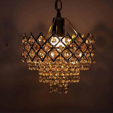 LXINDIA Fancy Lights Mahganya Decoration Modern Ceiling Lamp with All Fixtures and Fitting (Gold)