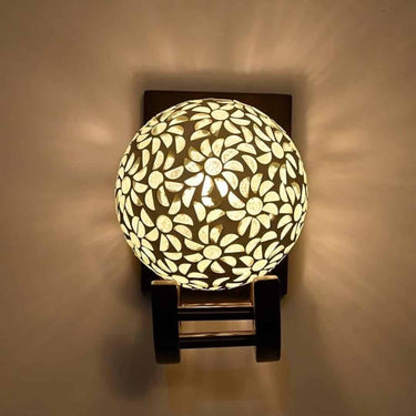 LXINDIA Fancy Lights Mahganya Decorative Light for Indoor Application Without Bulb Bowl lamp