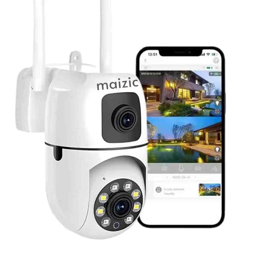 LX INDIA wifi cctv camera Maizic Smarthome Black Mini Fox 360° 3MP Full HD Smart