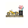 LXINDIA Pen Holder MakerTech Gifting The Motorcycle Pen Stand Pencil Holder