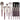 LX INDIA Makeup Brush Makeup Brush Set 14 Pcs with black case