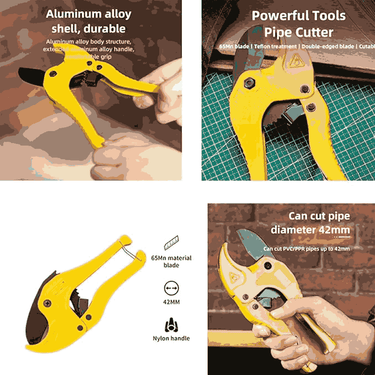 LXINDIA Pipe Cutter Malfah Enterprises Professional 42MM Heavy Duty PVC Pipe Cutter