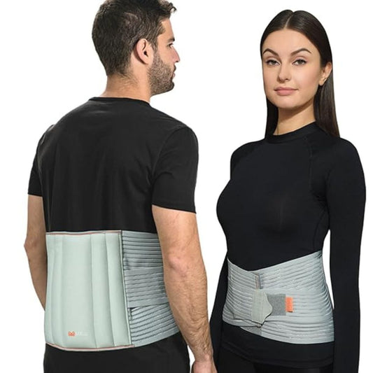 LX INDIA Back pain belts S Malu Adjustable Back Support Belt for Pain Relief & Lower Back Support