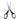 LXINDIA desk essential Maped Universal Scissors (Black) Pack of 2