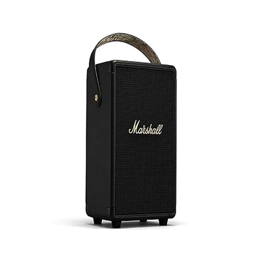 LX INDIA Speaker Marshall Tufton Portable Bluetooth Speaker Black & Brass.