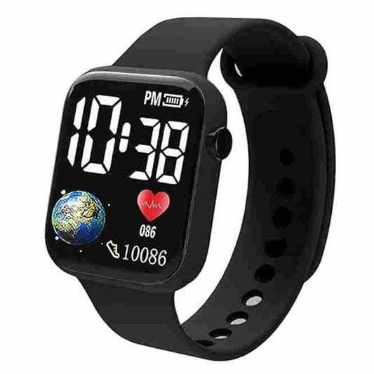 LX INDIA Digital Watch Black Matrix Kids Edition Digital LED Wrist Watch