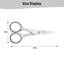 LXINDIA scissors MAYCREATE Small Stainless Steel Facial Hair Scissors