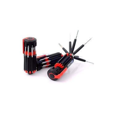 LXINDIA screw drivers Mcare 8 in1 Screwdriver Set with 6 LED Lights