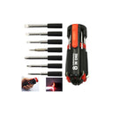 LXINDIA screw drivers Mcare 8 in1 Screwdriver Set with 6 LED Lights