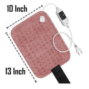 LX INDIA Heating Pad MEDIRELIEF Electric Heating Pad for Pain Relief Orthopaedic Fast Heating Technology Hot Therapy Heating Belt (ROSE GOLD)