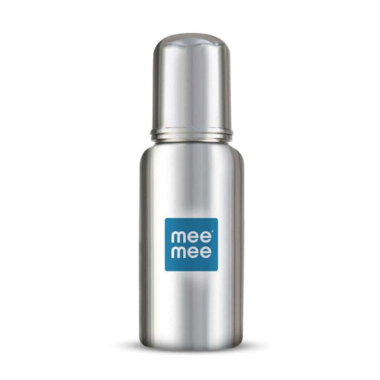 LXINDIA bottle Mee Mee Baby Steel Feeding Bottle 240ml