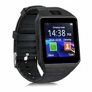 LX INDIA Smart Watch Melbon DZ-09 Bluetooth Calling Smartwatch  (Black)