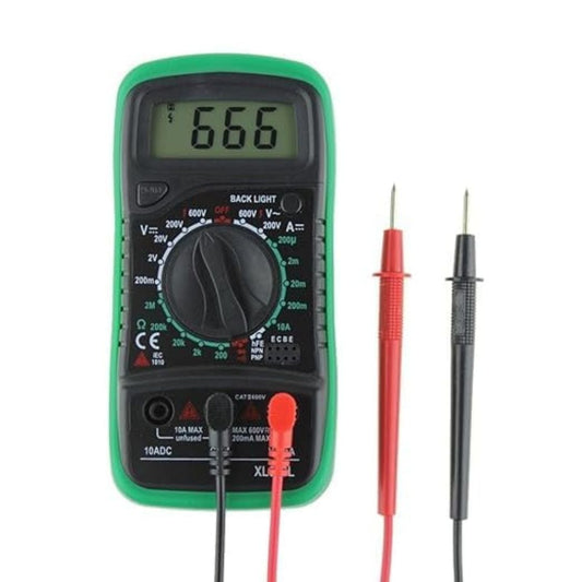 LX INDIA multimeter Meshiv Digital Multimeter I DT-830L 3½ Digits 2000 Counts AC Voltage, DC Voltage,DC Current Digital Multimeter Volatage Tester (Multicolred)