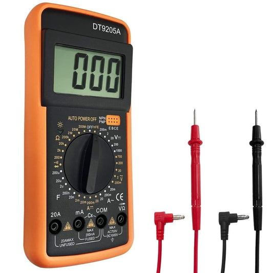 LX INDIA multimeter Meshiv DT-9205A Digital Multimeter with LCD Display – Voltage