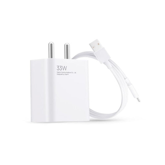 LX INDIA Mobile Charger Mi 33W SonicCharge 2.0 USB Charger for Cellular Phones, White