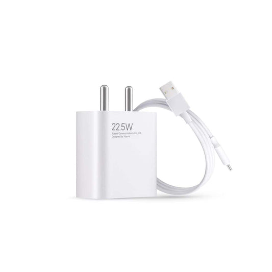 LXINDIA Mobile Charger MI Xiaomi Fast Charger with USB C Cable