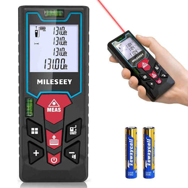 LXINDIA Measuring tools MiLESEEY S2H 130ft Laser Tape Measure with 2 Bubble Levels