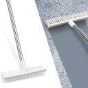 LX INDIA Brushes Milton Bathroom Cleaning Brush with Wiper (White)