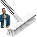 LX INDIA Brushes Milton Bathroom Cleaning Brush with Wiper (White)