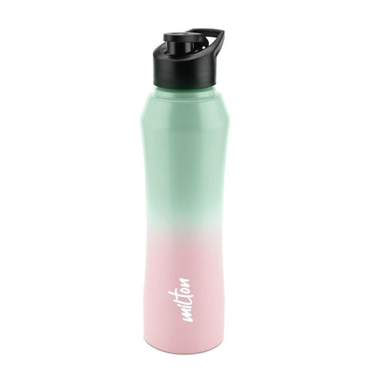 LX INDIA bottle MILTON Comet 1000 Stainless Steel Water Bottle 1000ml (Mint Pink)