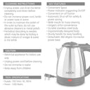 LXINDIA Kettle Milton Euroline Go Electro 1.2 Stainless Steel Electric Kettle