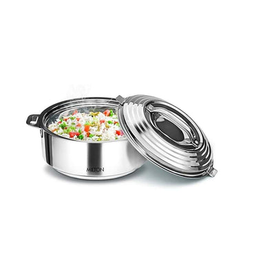 LXINDIA Hot Pot MILTON Galaxia 1500 Insulated Stainless Steel Casserole 2000 ml