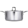 LXINDIA cookware Milton Pro Cook Triply Stainless Steel Casserole Biryani Pot with Lid (28cm)